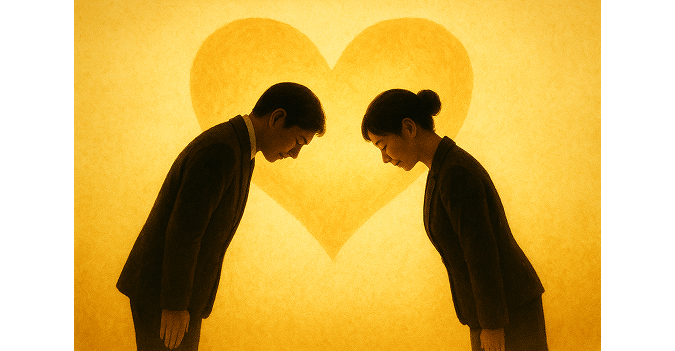 Bowing as a form of heartfelt communication