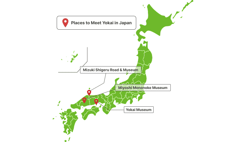 Places to Meet Yokai in Japan
