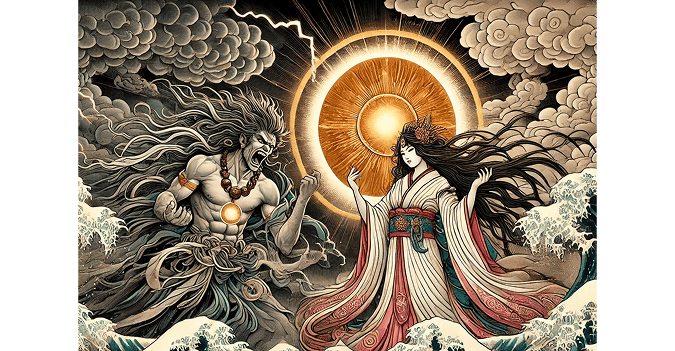 Amaterasu and Susanoo