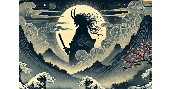 The shadow image of Oni