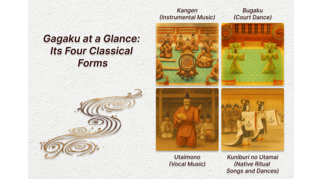Gagaku at a Glance: Its Four Classical Forms