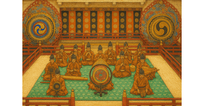 Image of the Imperial Household Agency's Music Department today