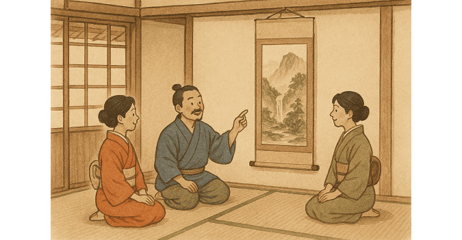 The image of kakejiku in Edo period