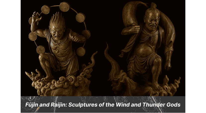 Fūjin and Raijin: Sculptures of the Wind and Thunder Gods