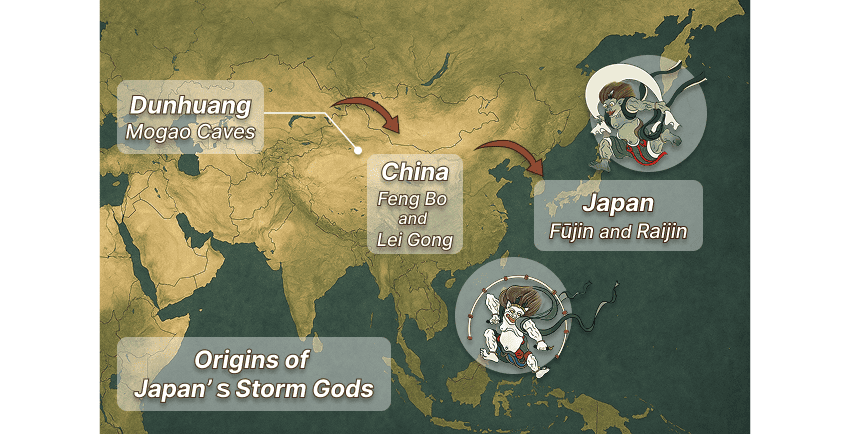 Origins of Japan’ｓStorm Gods