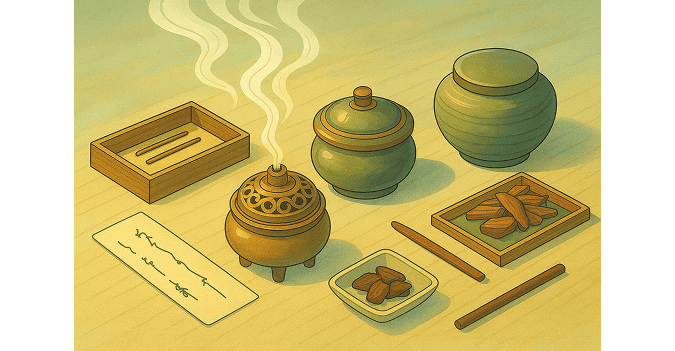 Image of fragrance from the Heian period