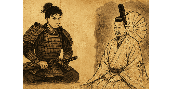 shogun with emperor