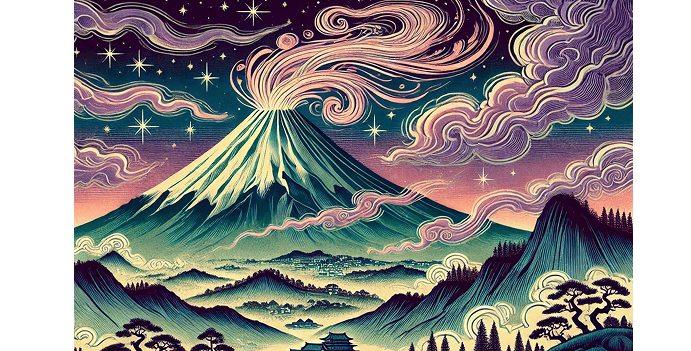 Mount Fuji was an active volcano