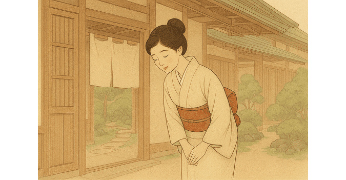 A quiet bow of omotenashi