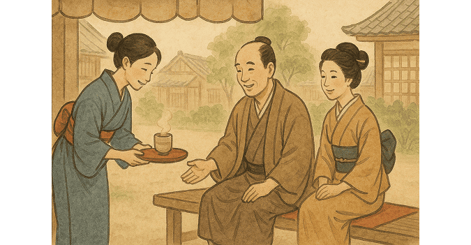 Omotenashi at the tea house