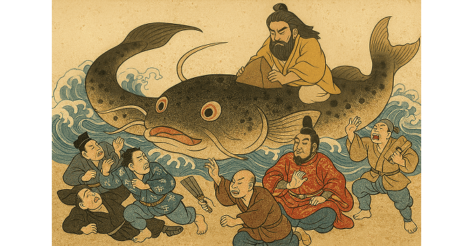 Catfish painting image