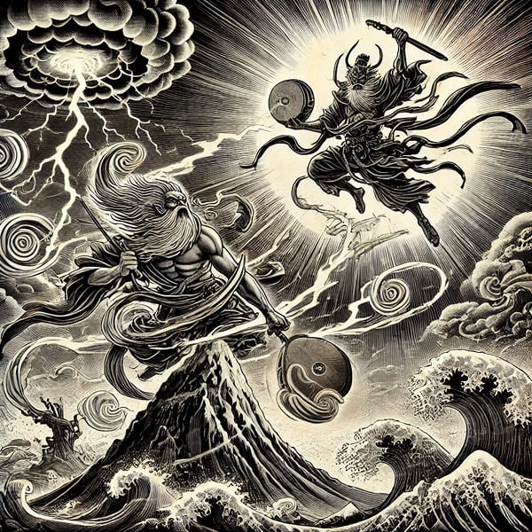 Fujin and Raijin: The Legendary Gods of Wind and Thunder in Japanese Mythology