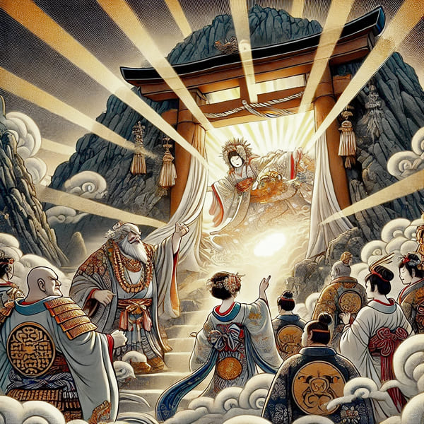 Amano-Iwato Legend: How Japan's Sun Goddess Restored Light to the World