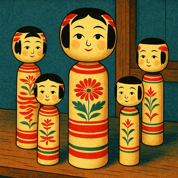 Kokeshi Dolls: Japan's Handcrafted Folk Art Treasures from Tohoku