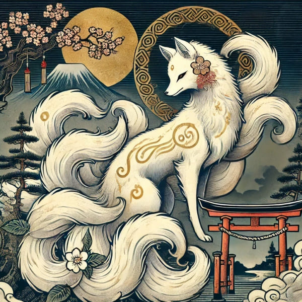 The Nine-Tailed Fox: A Legendary Spirit in Japanese Mythology and Pop Culture
