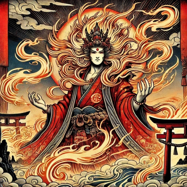 Kagutsuchi: The Tragic Fire God of Japan and His Role in Creation and Purification