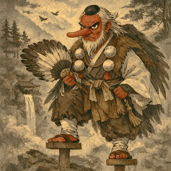 The Tengu: Mysterious Mountain Spirits of Japanese Folklore