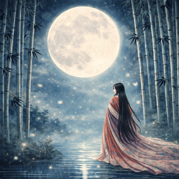 The Tale of the Bamboo Cutter: A Story That Traveled Across Time and Cultures