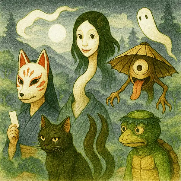 Yokai: Spirits Between the Seen and Unseen in Japanese Folklore