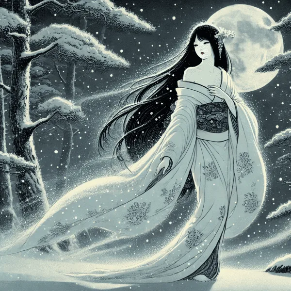 Yuki-onna: Japan’s Enchanting Spirit of Snow and Silence